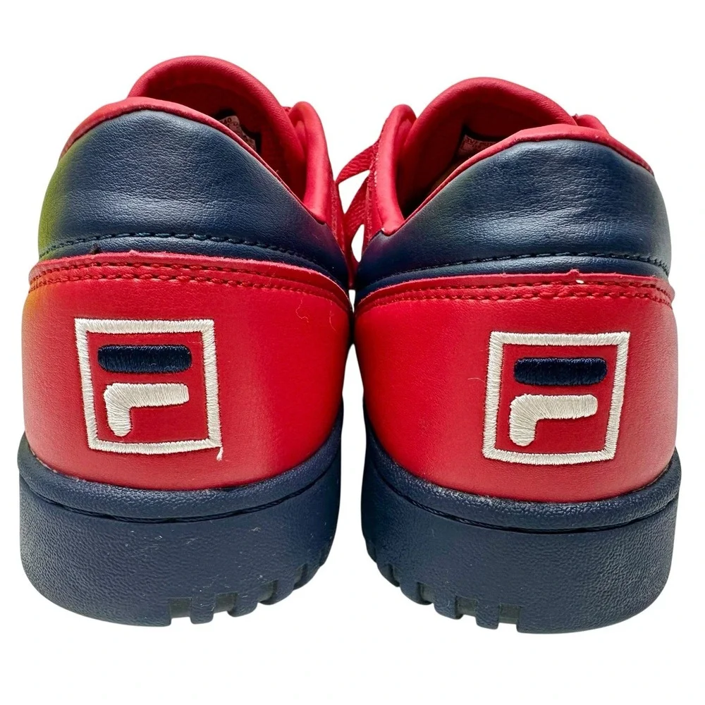 FILA Original Fitness Red Blue 3VF 80105-640 Sneakers  Size 6‎